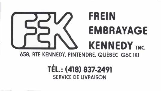 FEK - Freins Embrayage Kennedy inc.