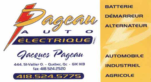 Pageau Auto lectrique Inc.