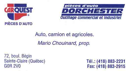 Pices d'auto Dorchester inc.