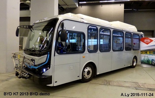 BUS/AUTOBUS: BYD K7 2013 BYD