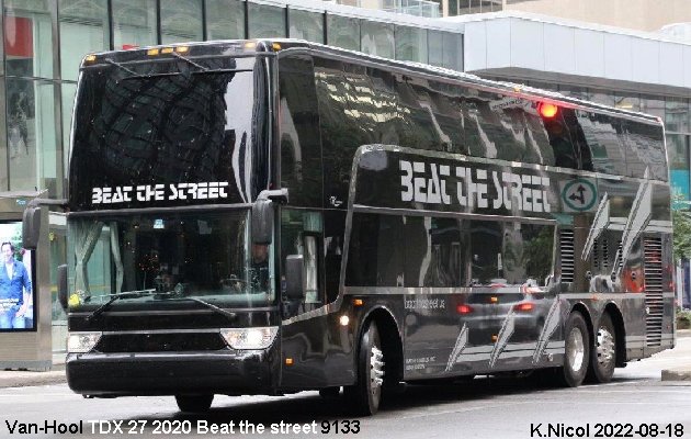 BUS/AUTOBUS: Van Hool TDX 27 2020 Beat the street