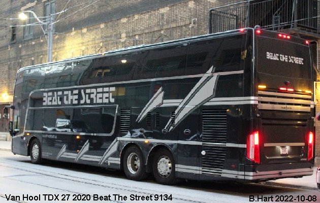 BUS/AUTOBUS: Van Hool TDX 27 2020 Beat the street