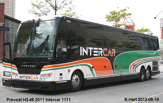 BUS/AUTOBUS: Prevost H3-45 2011 Intercar