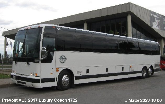 BUS/AUTOBUS: Prevost X3-45 2017 Luxury Coach