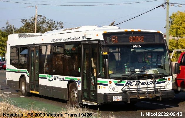 BUS/AUTOBUS: Novabus LFS 2009 Victoria Transit