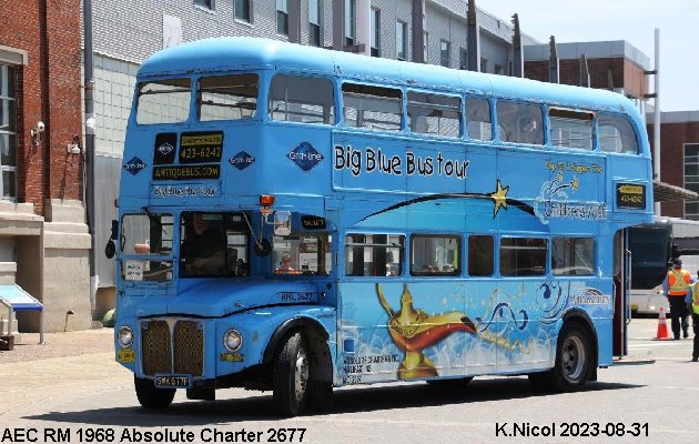 BUS/AUTOBUS: AEC RM 1968 Absolute-Charter