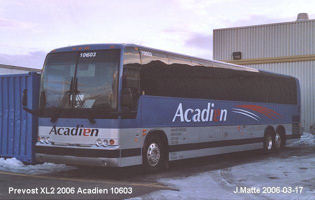 BUS/AUTOBUS: Prevost XL-2 2006 Acadian