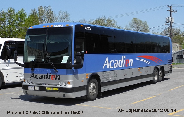 BUS/AUTOBUS: Prevost XL-2 2005 Acadian