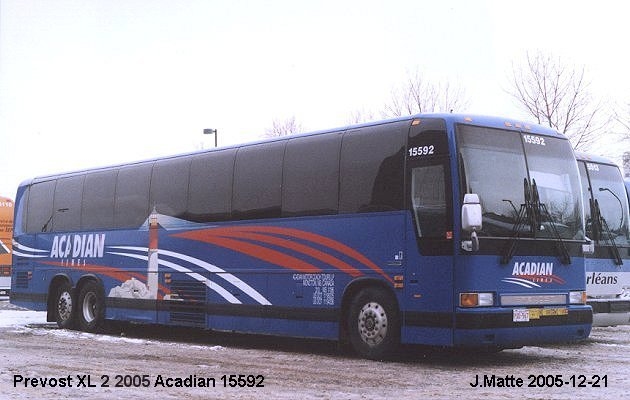 BUS/AUTOBUS: Prevost XL-2 2005 Acadian