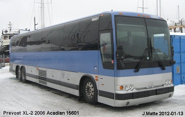 BUS/AUTOBUS: Prevost XL-2 2006 Acadian