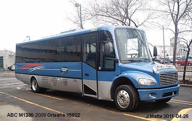 BUS/AUTOBUS: ABC M1235 2009 Orleans