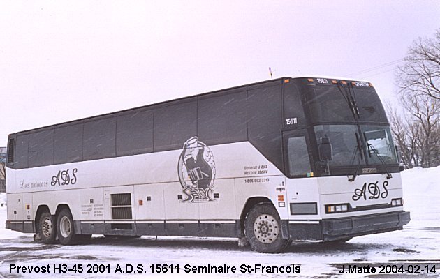 BUS/AUTOBUS: Prevost H3-45 2001 A.D.S.