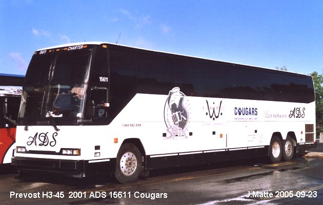 BUS/AUTOBUS: Prevost H3-45 2001 A.D.S.