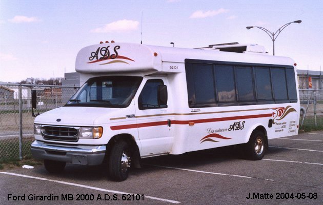 BUS/AUTOBUS: Girardin MB 2000 A.D.S.
