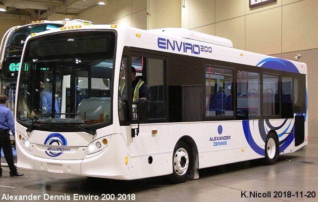 BUS/AUTOBUS: Alexander-Dennis Enviro 200 2018 Alexander-Dennis