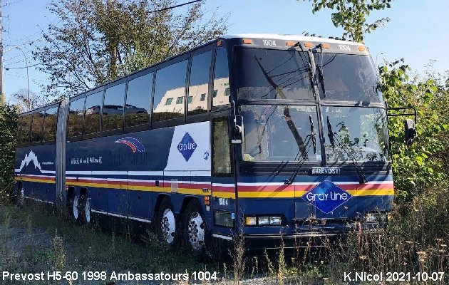 BUS/AUTOBUS: Prevost H5-60 1988 Ambassatours