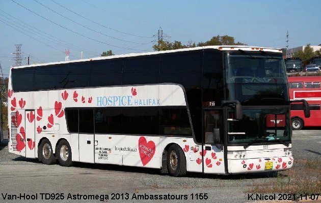 BUS/AUTOBUS: Van Hool TD952 2013 Ambassatours