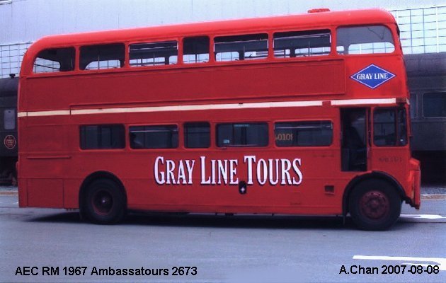 BUS/AUTOBUS: AEC RM 1967 Ambassatours