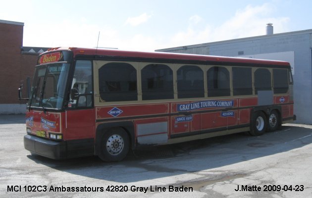 BUS/AUTOBUS: MCI MC 102 C 3 1998 Ambassatours