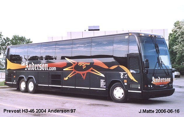 BUS/AUTOBUS: Prevost H3-45 2004 Anderson