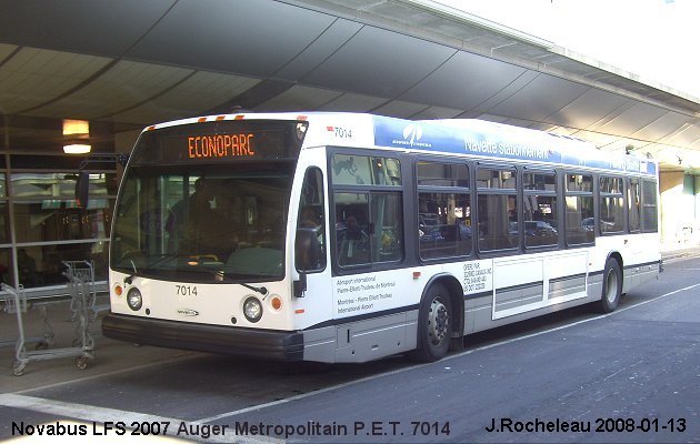 BUS/AUTOBUS: Novabus LFS 2007 Auger Metropolitain