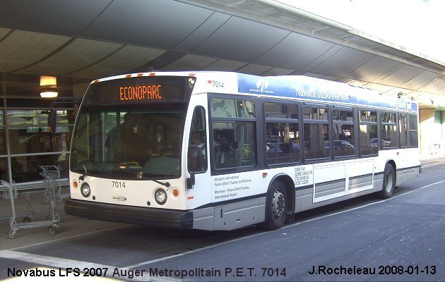 BUS/AUTOBUS: Novabus LFS 2007 Auger Metropolitain