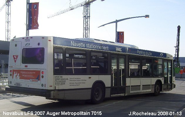 BUS/AUTOBUS: Novabus LFS 2007 Auger Metropolitain