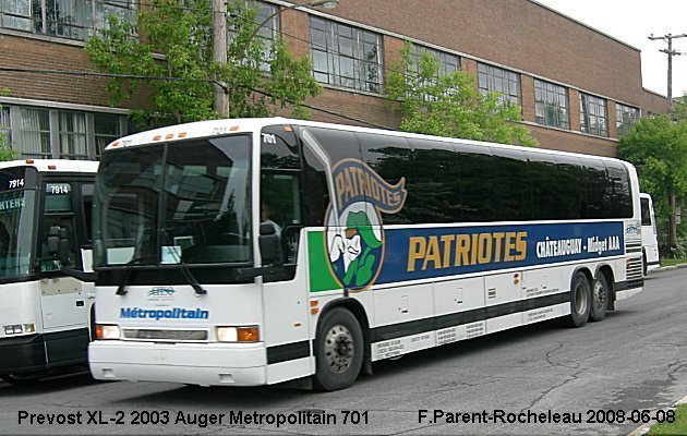 BUS/AUTOBUS: Prevost XL-2 2003 Auger