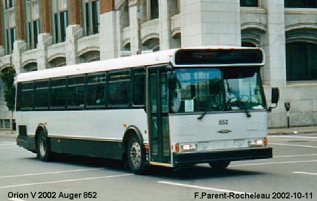 BUS/AUTOBUS: Orion V 2002 Auger