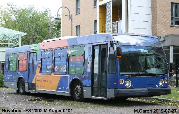 BUS/AUTOBUS: Novabus LFS 2002 M.Auger