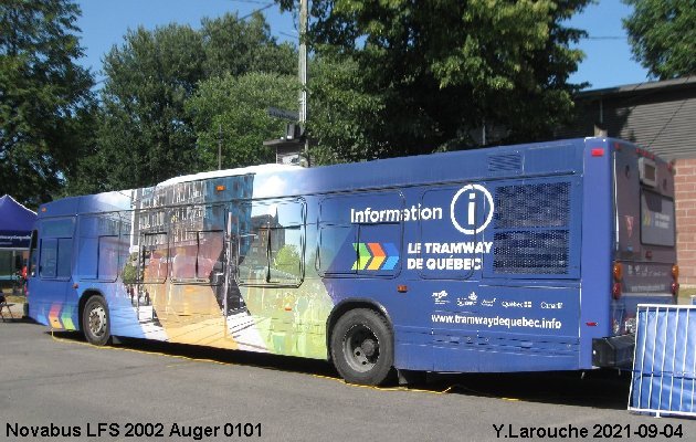 BUS/AUTOBUS: Novabus LFS 2002 M.Auger