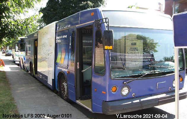 BUS/AUTOBUS: Novabus LFS 2002 M.Auger