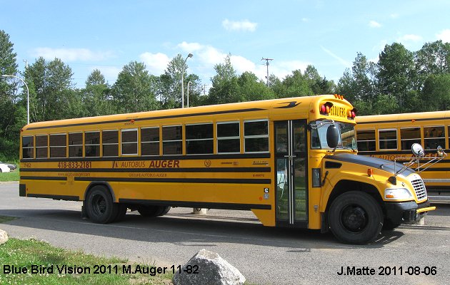 BUS/AUTOBUS: Blue Bird Vision 2011 Auger M