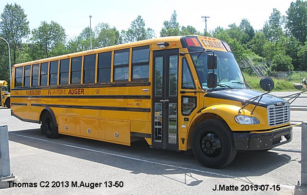 BUS/AUTOBUS: Thomas C2 2013 M Auger