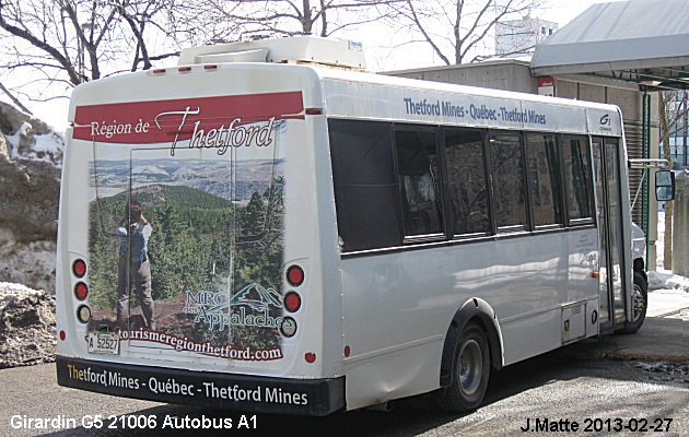 BUS/AUTOBUS: Girardin G5 2006 Autobus A1