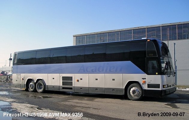 BUS/AUTOBUS: Prevost H3-45 1998 AVM-Max