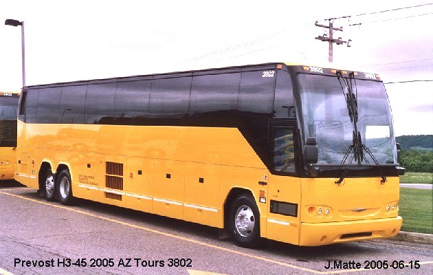 BUS/AUTOBUS: Prevost H3-45 2005 AZ