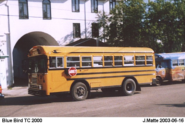 BUS/AUTOBUS: Blue Bird TC 2000 2002 Prive