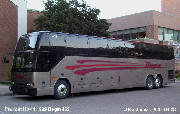 BUS/AUTOBUS: Prevost H3-41 1999 Begin