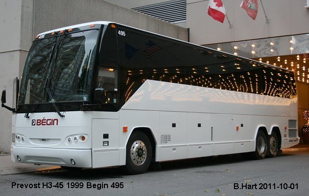 BUS/AUTOBUS: Prevost H3-45 1999 Begin