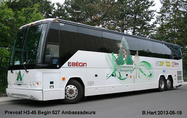 BUS/AUTOBUS: Prevost H3-45 2005 Begin