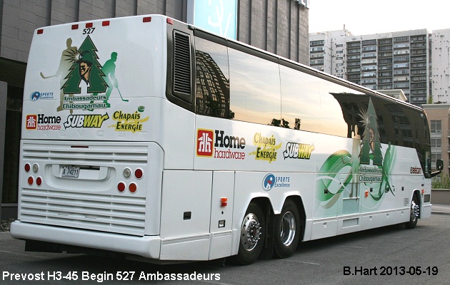 BUS/AUTOBUS: Prevost H3-45 2005 Begin