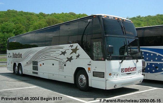 BUS/AUTOBUS: Prevost H3-45 2004 Begin