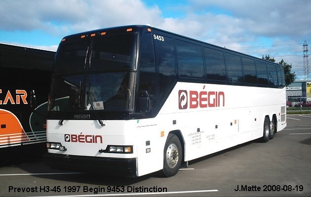 BUS/AUTOBUS: Prevost H3-45 1997 Begin