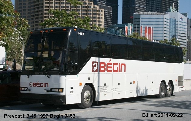 BUS/AUTOBUS: Prevost H3-45 1997 Begin