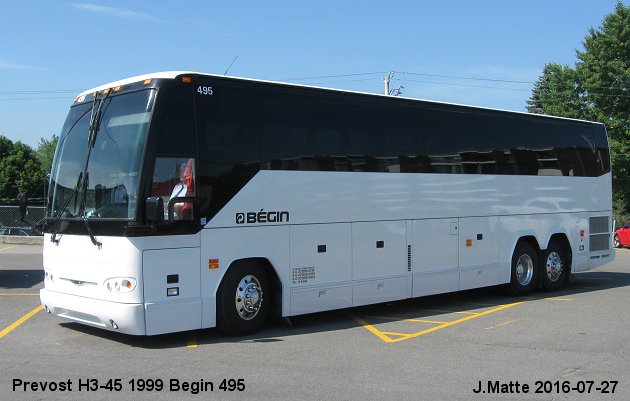 BUS/AUTOBUS: Prevost H3-45 1999 Begin