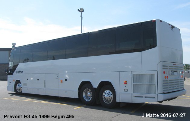 BUS/AUTOBUS: Prevost H3-45 1999 Begin