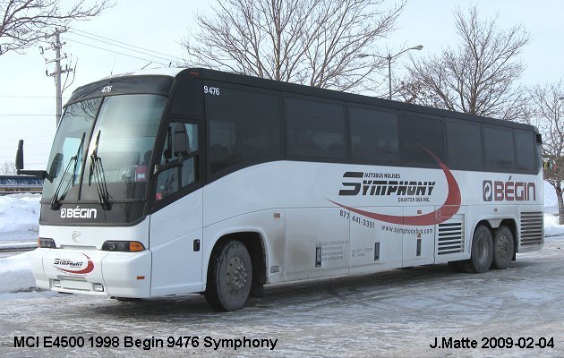 BUS/AUTOBUS: MCI E4500 1998 Begin
