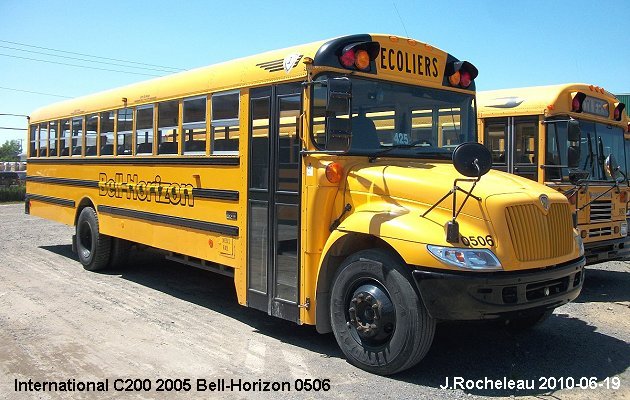 BUS/AUTOBUS: International CE200 2005 Bell-Horizon