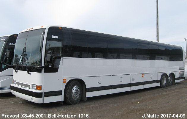 BUS/AUTOBUS: Prevost XL-2 2001 Bell-Horizon